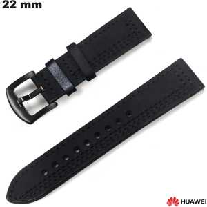 Huawei Black Genuine Leather Bracelet Quality Smartwatch