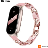 Koop Roze Gouden Rvs Xiaomi Armband 16 mm