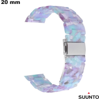 Bracciale in resina 20mm per orologio connesso Suunto \ Montaggio facile