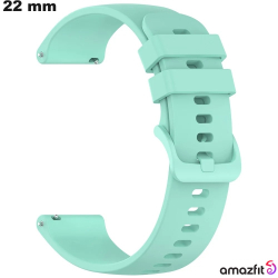 Armband Rubber 22 mm Groen Amazfit horloge