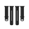 Bracciale Nero per orologio 20mm Gomma Oppo | Spedizione Veloce