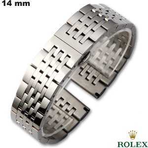 Comprar Bracelete 14 mm Aço Inoxidável Prateado Jubilee Rolex