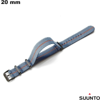 Vendita Bracciale Grigio u Suunto Tessuto 20 mm per orologio connesso