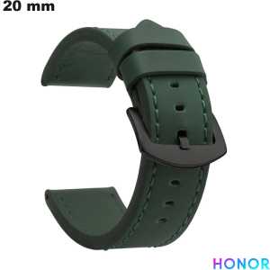 Vendita Bracciale in Pelle PU per orologio intelligente Honor raffinato Verde Vendita Bracciale in Pelle PU per orologio intelligente Honor raffinato Verde