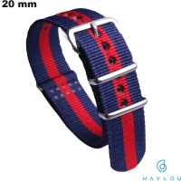 Bracelet smartwatch Tissu 20 mm Haylou u Bleu (LS02, RS4) de qualité