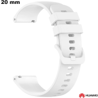 Acquistare Bracciale 20mm Huawei Caoutchouc per smartwatch Bianco