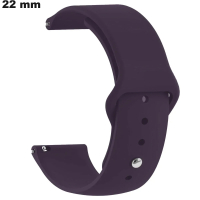 Pulsera 22 mm Caoutchouc Violeta reloj | Envío Rápido