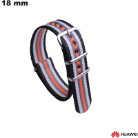 Bracciale Huawei Tissu 18 mm per smartwatch Nero - Spedizione Gratuita
