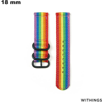Vendita Bracciale per orologio Tessuto 18mm Withings Multicolore