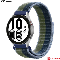 Bracelet montre intelligente Tissu 22 mm OnePlus Vert