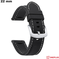 Pulseira de Caoutchouc 22mm Preta para relógio OnePlus | Envio Grátis a partir de 20€