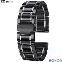 Bracciale per orologio Honor Céramique Nero 22mm \ Spedizione in 24h