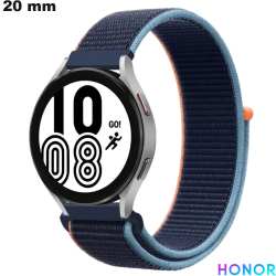 Pulsera de reloj inteligente Honor Azul Tela 20mm