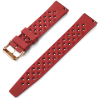 Bracelete 20 mm Huawei Rouge Silicone de relógio Leve barato