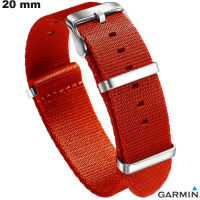Bracciale in Tessuto Rosso Nato smartwatch Garmin 20mm economico