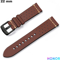 Comprar Pulsera de Cuero auténtico Honor 22mm reloj Marrón