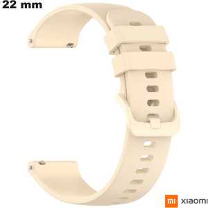 Bracelete Xiaomi de relógio Caoutchouc 22mm Bege # Expedição 24h