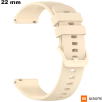 Bracciale Xiaomi per orologio in gomma 22mm Beige # Spedizione 24h