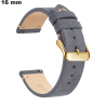 Comprar Pulsera para reloj de Cuero auténtico 16 mm Gris noble