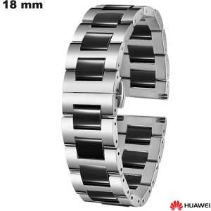 Bracelet Argenté Céramique Huawei 18mm smartwatch pas cher