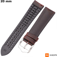 Vendita Bracciale Xiaomi 20mm per smartwatch Marrone in Caucciù