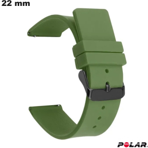Bracciale 22mm Verde per orologio intelligente Polar Voile economico