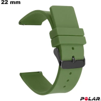 Bracciale 22mm Verde per orologio intelligente Polar Voile economico