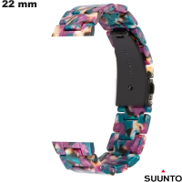Bracciale in resina da 22 mm per orologio intelligente Suunto di qualità