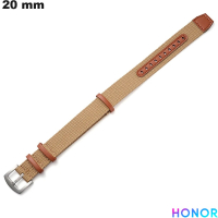 Bracciale Tissu Honor Marrone 20mm smartwatch | Consegna Veloce