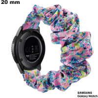 Armband Multicolor 20 mm für Samsung Smartwatch Günstiger Stoff