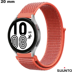 Bracelet 20 mm de smartwatch Rouge Tissu Suunto