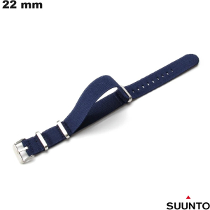 Vendita Bracciale Suunto 22mm Blu Nylon orologio connesso