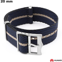 Acquistare Bracciale Huawei vintage 20 mm Blu Tessuto per smartwatch