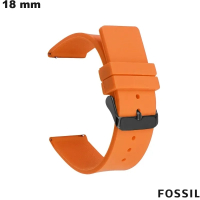 Bracciale orologio connesso Ciclismo Arancione Fossil economico