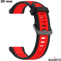 Bracciale in silicone 20 mm Rosso Suunto (3, Suunto 3) di qualità