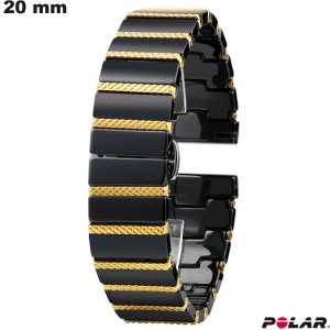 Armband 20mm Schwarze Keramik Smartwatch Polar kaufen Armband 20mm Schwarze Keramik Smartwatch Polar kaufen