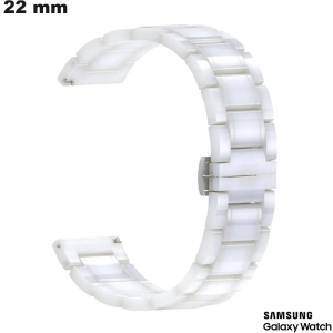 Acquistare Bracciale 22 mm Ceramica Bianco Eleganza Samsung