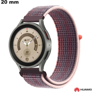 Armband Huawei Lila 20mm Smartwatch Nylon günstig