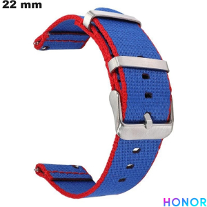 Acquistare Bracciale in Tessuto Blu Honor per orologio intelligente 22 mm