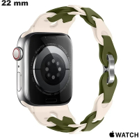 Koop Witte Smartwatch Band 22 mm Apple Watch