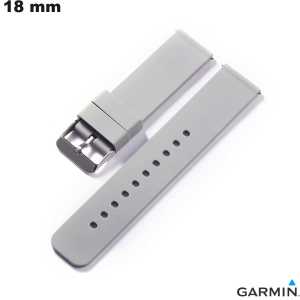 Comprar Pulseira de Borracha de 18mm para Smartwatch Garmin Cinza