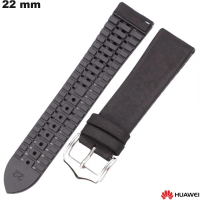 Bracciale Huawei Nero 22 mm per smartwatch in gomma economico