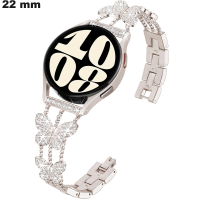 Pulsera plateada reloj de acero inoxidable de 22 mm: Envío en 24h