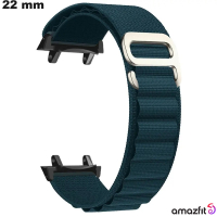 Vendita Bracciale Amazfit per Orologio Tessuto Verde 22mm (T-Rex 3)