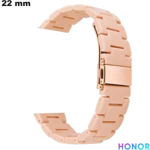 Bracciale 22 mm Resina Beige Honor per orologio connesso di qualità