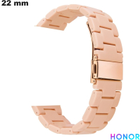 Pulsera de 22 mm de resina beige Honor para reloj conectado de calidad