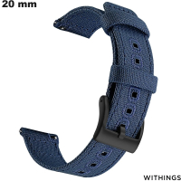Bracciale smartwatch 20mm Blu Tessuto Withings - Port Offerto