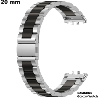 Bracelet 20 mm de smartwatch Argenté Acier Samsung pas cher