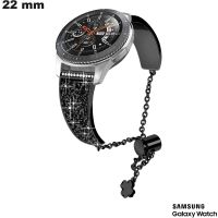 Bracciale rigido in Acciaio Inox Samsung Nero orologio connesso economico