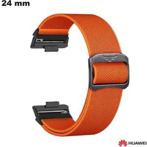 Bracelet 24mm Huawei de montre intelligente Orange Métal de qualité
